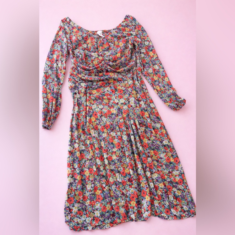 H & M two piece skirt and shirt set